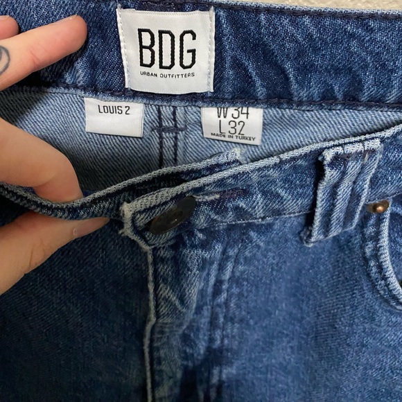 Men’s BDG Louis 2 Patchwork Jeans - Picture 3 of 5